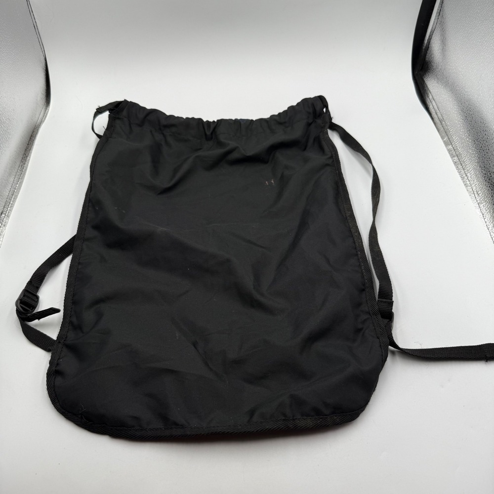 Nike Drawstring Cinch Sackpack Backpack Navy Blue… - image 3